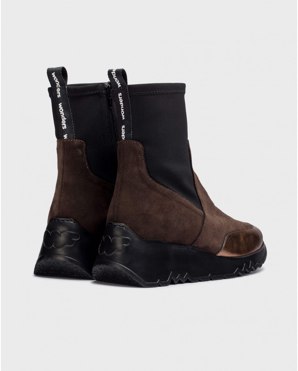 Brown SINGAPUR Ankle Boots