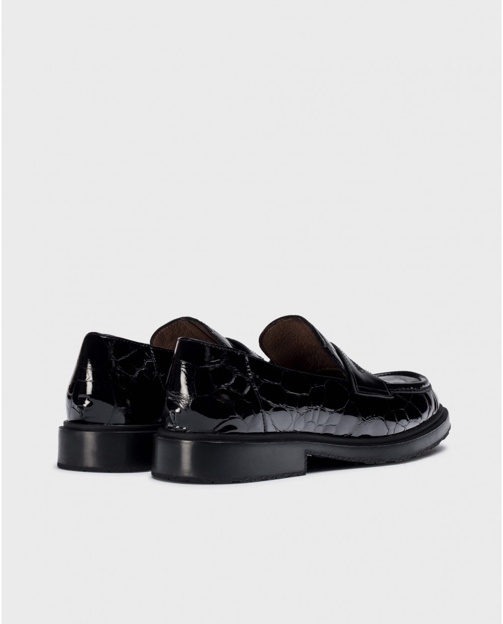 Black NED moccasin