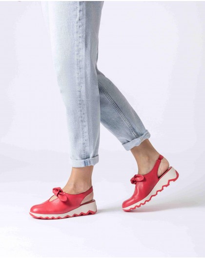 Red AIXA Slingback