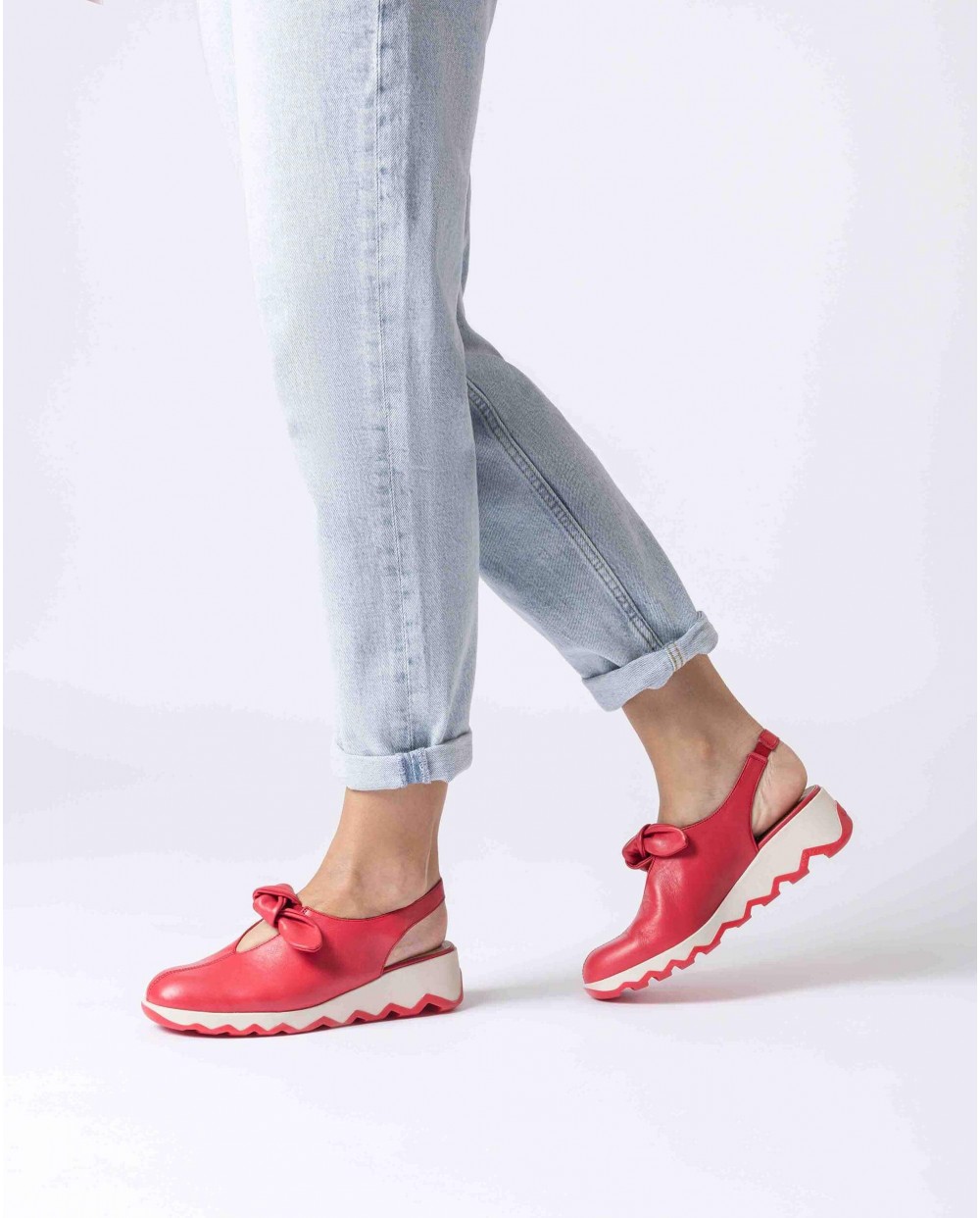 Red AIXA Slingback