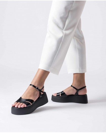 Black CELINA Sandal